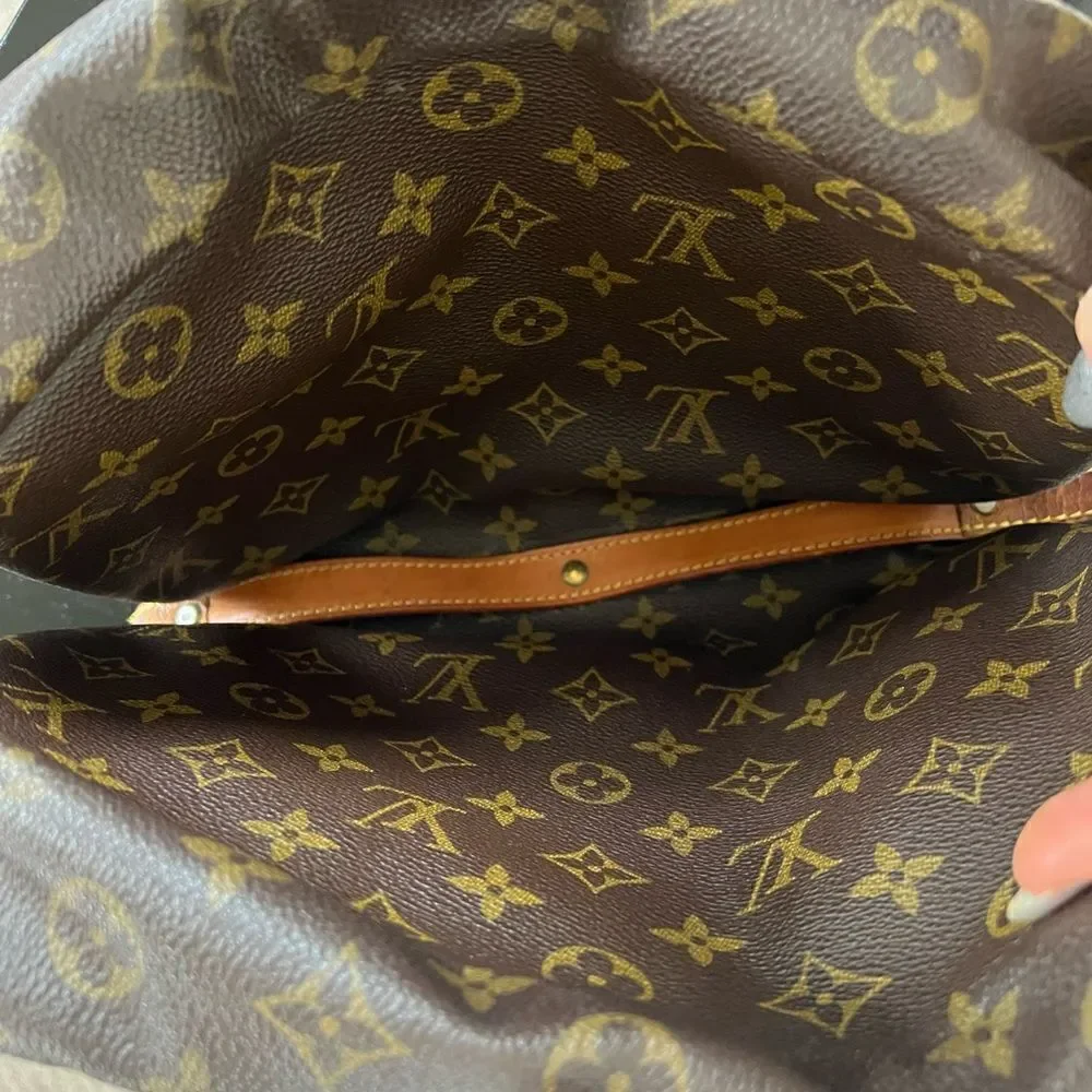 AUTH LOUIS VUITTON MONOGRAM SAUMUR 30 CROSSBODYBAG